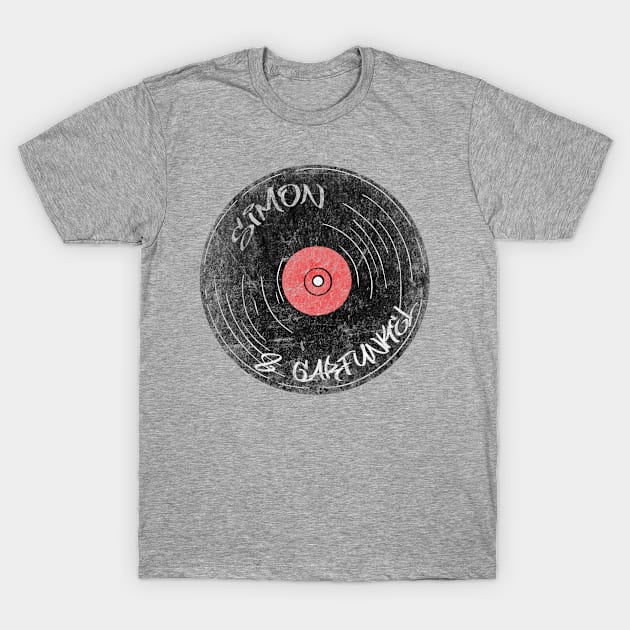 simon and garfunkel vinyl 2 T-Shirt by big_owl